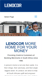 Mobile Screenshot of lendcor.co.za